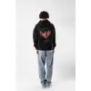 Free Gangster Baskılı Oversize Unisex Siyah