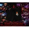 Gaara Naruto Anime Karakteri Unisex Şort Beyaz