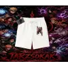 Gaara Naruto Anime Karakteri Unisex Şort Beyaz