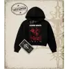 GAMEOVER Kadın Crop Kapşonlu Sweatshirt
