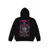 Gladiator Siyah Oversize Unisex Kapüşonlu Sweatshirt Hoodie