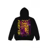 Glory Oversize Unisex Kapüşonlu Sweatshirt Hoodie Siyah