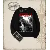 GODZILLA Oversize Unisex Bisiklet Yaka Sweatshirt