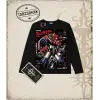Goldorak Anime Baskılı Long Sleeve