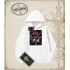 Goldorak Anime Baskılı Oversize Unisex Kapşonlu Sweatshirt