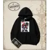 Goldorak Anime Baskılı Oversize Unisex Kapşonlu Sweatshirt