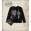Gotik & Grunge STREETWEAR Anime Sword Gotik Y2K Long Sleeve