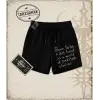 Gotik & Grunge STREETWEAR BORNT TO BE A PLOT  Unisex Şort