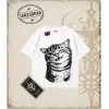 Gotik & Grunge STREETWEAR Cat Gotik Y2K Tişört