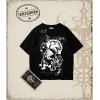 Gotik & Grunge STREETWEAR CAT RETRO (1) Tişört