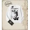 Gotik & Grunge STREETWEAR DEAT NOTE Bisiklet Yaka Sweatshirt