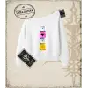 Gotik & Grunge STREETWEAR KEYCAP 6 Kayık Yaka Sweatshirt