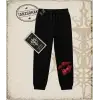Gotik & Grunge STREETWEAR LIPS OFF Unisex Jogger Eşofman Altı