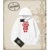 Gotik & Grunge STREETWEAR TOO CREA FOR 9 5 Kapşonlu Sweatshirt