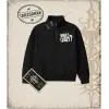 Gotik & Grunge STREETWEAR WHOS CRAZY Yarım Fermuarlı Sweatshirt