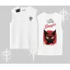Gotik Kedi Arka Baskılı Kolsuz Tshirt