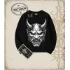 HANNYA  Oversize Unisex Bisiklet Yaka Sweatshirt