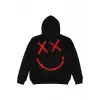 Hellboy Siyah Oversize Unisex Kapüşonlu Sweatshirt Hoodie