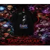 Hinata Hyuga Naruto Anime Karakteri Oversize Unisex Tişört Beyaz