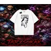 Hinata Hyuga Naruto Anime Karakteri Oversize Unisex Tişört Beyaz