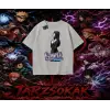 Hinata Hyuga Naruto Anime Karakteri Oversize Unisex Tişört Beyaz
