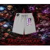 Hinata Hyuga Naruto Anime Karakteri Unisex Şort Beyaz