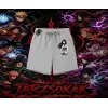 Hinata Hyuga Naruto Anime Karakteri Unisex Şort Beyaz