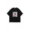 Im Not Your Baby Baskılı Oversize Unisex Siyah