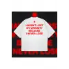 I Never Lose Boxy Fit Oversize Unisex Tshirt – Baskılı Tişört |