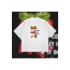 If It Comes Let It Oversize Unisex Pamuklu Nefes Alan Kalın Kumaşlı