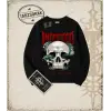 INFESTED Oversize Unisex Bisiklet Yaka Sweatshirt