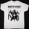 INTEGRITY SKULL NEW WHITE T SHIRT ÖN BASKILI