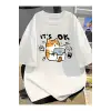 Its Ok Cute Cute Cate Oversize Unisex