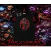 Itachi Uchiha Naruto Anime Karakteri Oversize Unisex Kolsuz Tişört Beyaz