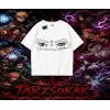 Itachi Uchiha Naruto Anime Karakteri Oversize Unisex Tişört Beyaz