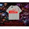 Itachi Uchiha Naruto Anime Karakteri Oversize Unisex Tişört Beyaz