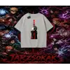 Itachi Uchiha Naruto Anime Karakteri Oversize Unisex Tişört Beyaz