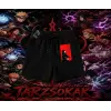 Itachi Uchiha Naruto Anime Karakteri Unisex Şort Beyaz