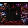 Itachi Uchiha Naruto Anime Karakteri Unisex Şort Beyaz