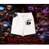 Itachi Uchiha Naruto Anime Karakteri Unisex Şort Beyaz