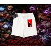 Itachi Uchiha Naruto Anime Karakteri Unisex Şort Beyaz