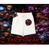 Itachi Uchiha Naruto Anime Karakteri Unisex Şort Beyaz