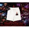Itachi Uchiha Naruto Anime Karakteri Unisex Şort Beyaz