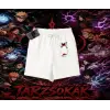 Itachi Uchiha Naruto Anime Karakteri Unisex Şort Beyaz