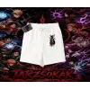 Itachi Uchiha Naruto Anime Karakteri Unisex Şort Beyaz