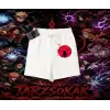 Itachi Uchiha Naruto Anime Karakteri Unisex Şort Beyaz