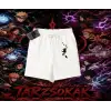 Itachi Uchiha Naruto Anime Karakteri Unisex Şort Beyaz