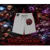 Itachi Uchiha Naruto Anime Karakteri Unisex Şort Beyaz