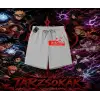 Itachi Uchiha Naruto Anime Karakteri Unisex Şort Beyaz