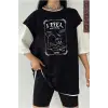 JFEEL CAT Siyah Oversize Çift Renk
